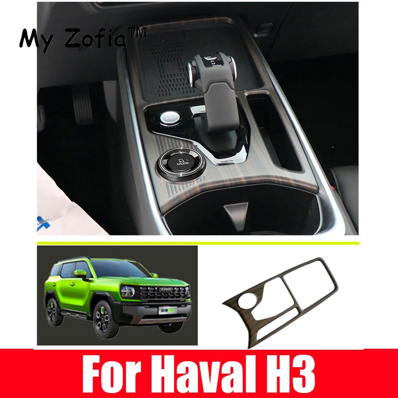 Для Haval H3 2024 2025 Кнопка переключателя стеклоподъемника автомобильного окна Панель под дерево Детали Отделка Накладка ручки Панель подлокотника двери Внутренний доступ