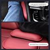 Автомобильный кожаный наколенник, универсальная, простая установка, высококачественная автомобильная подушка, подставка для ног для вождения на большие расстояния, держатель для рук, аксессуары