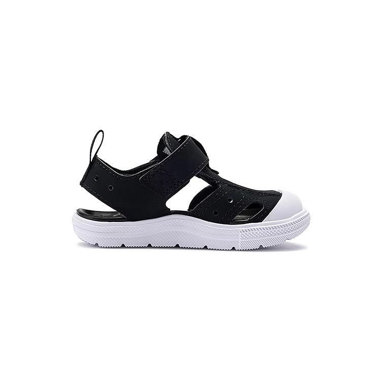 Converse Сандалии Chuck Taylor Utility EasyOn TD Черные Белые Детские Кроссовки A12156C