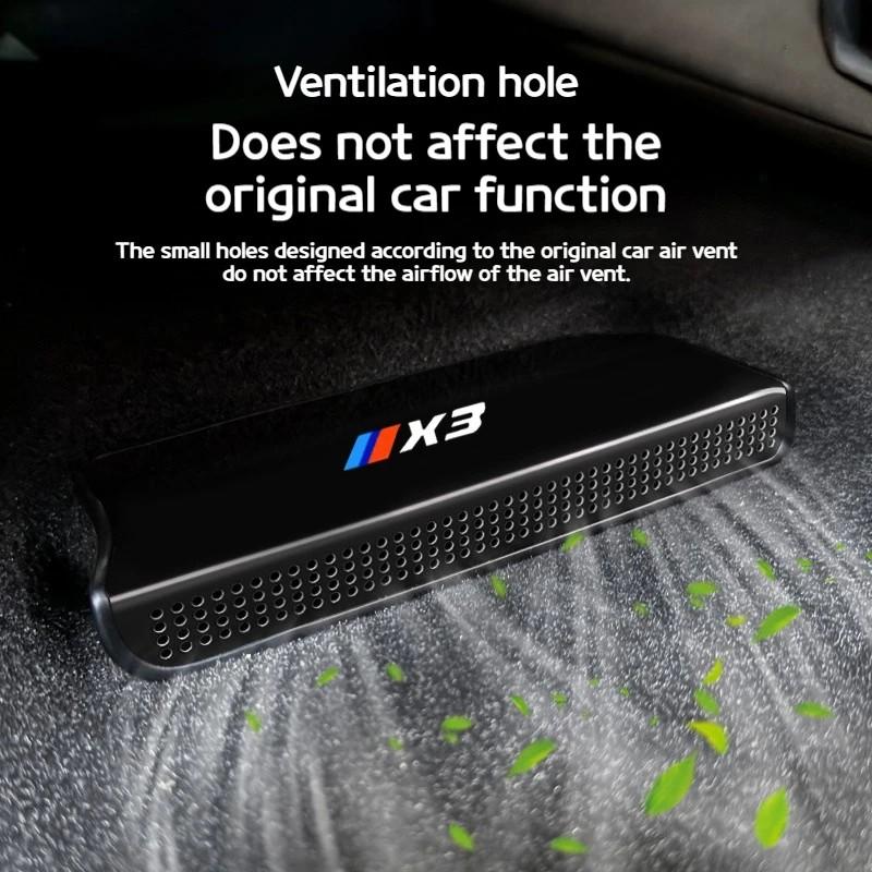 AAAPA1 For BMW X3 G45 2025 Under Seat Air Outlet Protective Cover Car Interior Accessories Under Seat AC Air Outlet Protective Cover