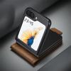 Роскошный кожаный чехол-кошелек для Samsung Galaxy Z Flip 7 fe 6 5 4 3 Flip7 Flip6 5G Чехол для телефона с держателем для карт Блокировка RFID