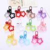 Five-Pointed Star Bell Pendant Keychain Bag Charm Keyring Car Hanging Key Holder