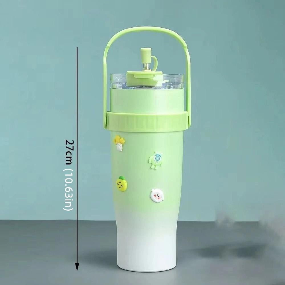 316 Stainless Steel Insulated Water Bottle With Straw Office Double Drink Cup  Outdoor Activities