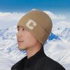 Мужские шапки для защиты ушей осень и зима вязаная шапка флис теплая шапка для мужчин среднего возраста флис утолщенная шерстяная шапка легкий роскошный стиль