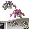 All-Weather Durability Artificial Flowers Faux Petunias UV Resistant Flowers