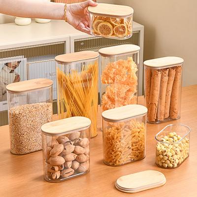 Герметичный контейнер для хранения продуктов, герметичная банка с крышкой, большой емкости, без BPA
