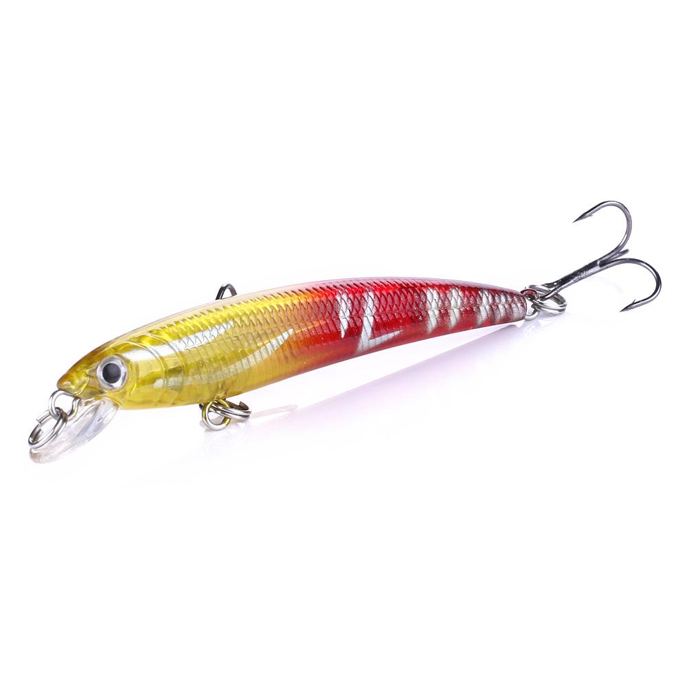 1pc Hengjia ABS Minnow Bait for Fishing 7.5CM 5.6G Lifelike Trout Fishing Lure Travel Fishing