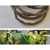 Artificial Ivy Vine Plants 39.37 Inches Pvc Fake Rattan Climbing Pets Wigwam Rainforest Landscape DIY Home Decoration D 1cm