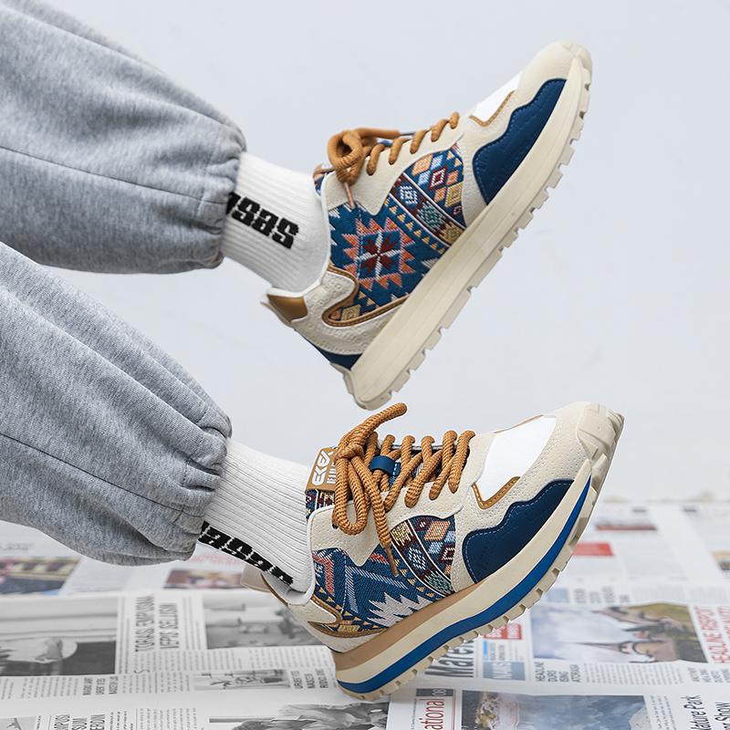 Мужская обувь Кроссовки Мужские теннисные туфли Роскошные мужские повседневные кроссовки для бега Дышащие модные мокасины Кроссовки для мужчин