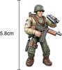 World War 2 Ww2 Army Military Soldiers Swat Special Force Figures Model Building Blocks Bricks Children'S Toys Gift