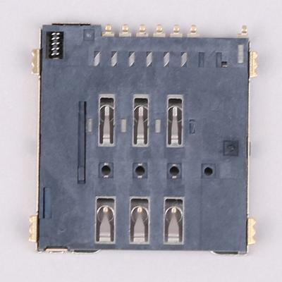 Mup-C792 Micro Sim Card Connector Patch Самопрокалывающийся 6+1 P Sim Card Slot Socket