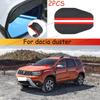 Для Dacia Duster Автомобильный Солнцезащитный Козырек Теневая Накладка на Зеркало Заднего Вида Защита от Дождя на Зеркало Заднего Вида Чистый Обзор в Дождь Автомобиля