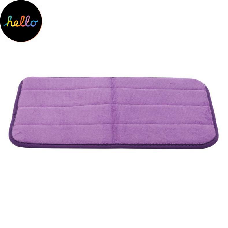 Home Supplies Home Soft Absorbent Memory Foam Bath Mats Bathroom Carpets Non-Slip Rug