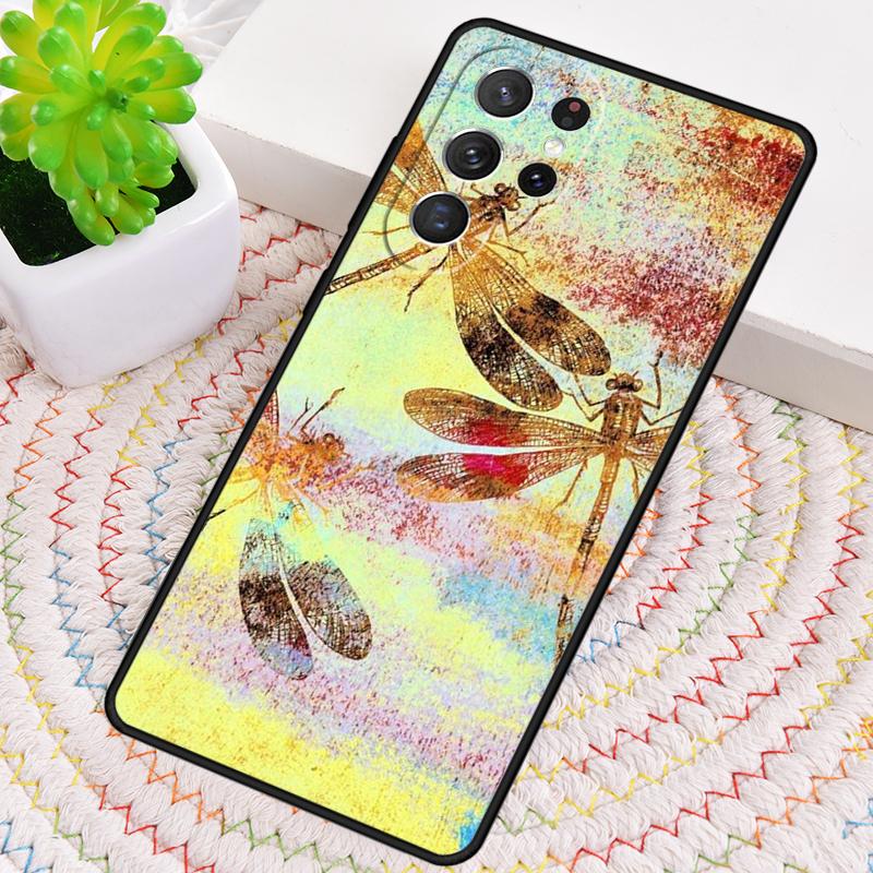 Красочный чехол-бабочка для Samsung Galaxy note 10 pro S26 Ultra S23 S24 FE S25 S21 S22 PLUS ударопрочный