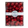 42Pcs 3/4/5cm Christmas Balls Set Glitter Surface Various Pattern Christmas Balls Shatterproof Home Reusable
