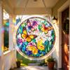 Suncatcher Window Hanging Puzzle with Chain DIY Suncatcher Puzzle Kits 7.36 Inch for Women Men Mom Birthday Gift Home Decor