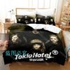 3D Печать Tokio Hotel Комплект постельного белья Односпальный Полуторный Полный Евро Евро-Макси Размер Комплект для кровати Взрослый Детская Спальня Комплекты Пододеяльников