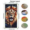 Lion Leopard Cat Large Size Diamond Painting New Collection Animals Diy Full Drill Rhinestone Embroidery Mosaic Cross Stitch Kits