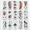 Cool Dream Catcher Rose Flower Temporary Tattoo Sticker Body Art Decal