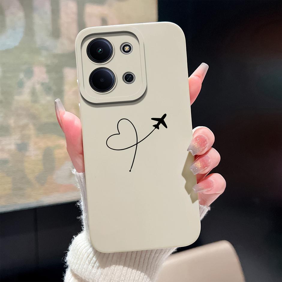 Чехол для Xiaomi Redmi 15C 14C 13C 12C Сияющий Цветочный Горный Ударопрочный Защитный Модный Чехол для Redmi15C redmi14c Coque