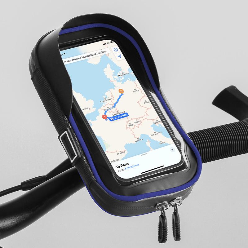 Водонепроницаемая многофункциональная сумка-держатель для телефона для велоспорта и мотоспорта с доступом к сенсорному экрану