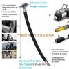 tube Locking Air Chuck Inflator Tube Connection Inflatable Tube Hose Car Tire Air Inflator Hose