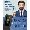 128GB Digital Voice Recorder, 3072Kbps Voice Activated Recorder with Playback, HD Noise Reduction for Lectures Interviews Meetings Classes