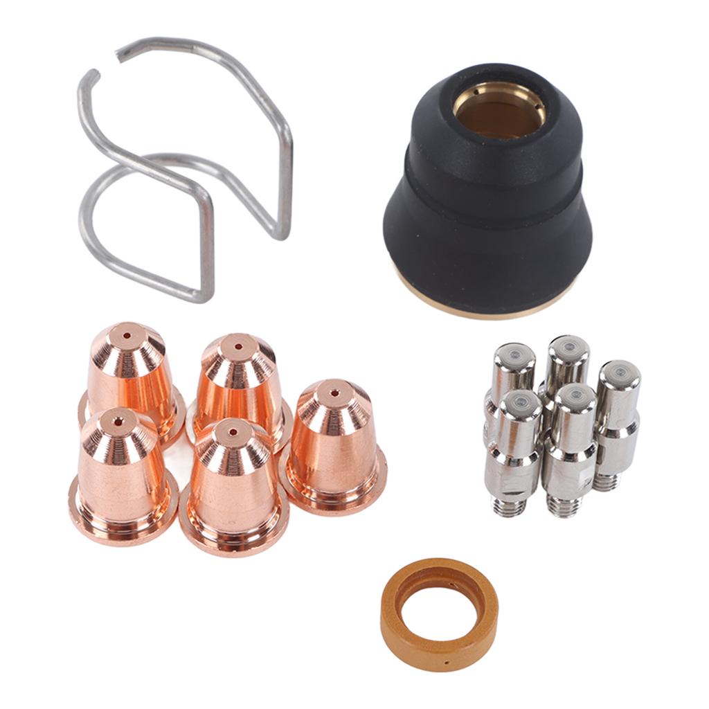 Комплект принадлежностей для резака из 13 шт., красная медь, удобный расходный материал для резака Trafimet S45