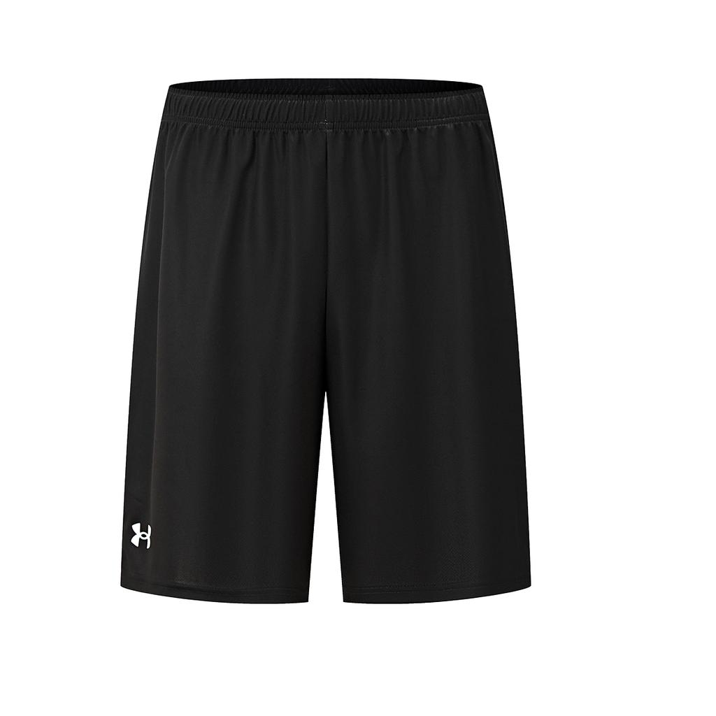 Under Armour Logo Pattern Daily Running Loose Fit Short Sleeve Jersey Casual Sports Set Unisex Sports Set Black 21500524-001+24500204-001
