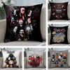 Полоса S-Slipknot Наволочка Мягкая Плюшевая Ткань Двусторонняя Печать Наволочка на Диван Для Всех Сезонов Домашний Декор Подарок