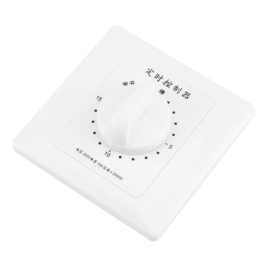 220V Water Pump Timer Mechanical Countdown Indoor Intelligent Time Switch Control