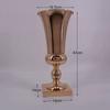 43cm Large Centrepiece Iron Home Decorative Table Decor Flower Vase Wedding