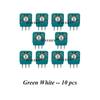 IVYUEEN 10 PCS for PlayStation 4 PS4 PRO Slim Controller Joystick Axis Analog Sensor for XBOX ONE X S 3 Pin Module Micro Switch