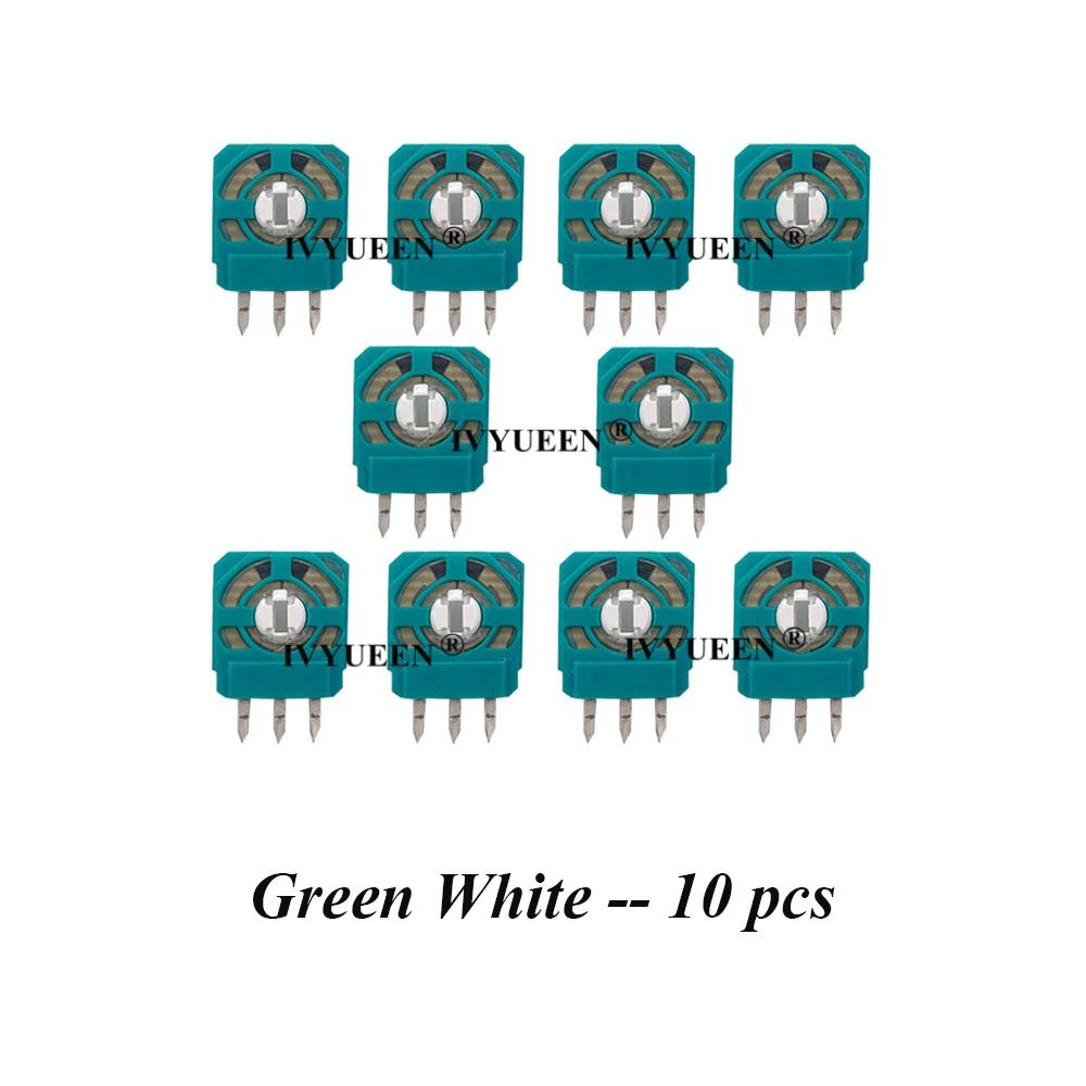 IVYUEEN 10 PCS for PlayStation 4 PS4 PRO Slim Controller Joystick Axis Analog Sensor for XBOX ONE X S 3 Pin Module Micro Switch