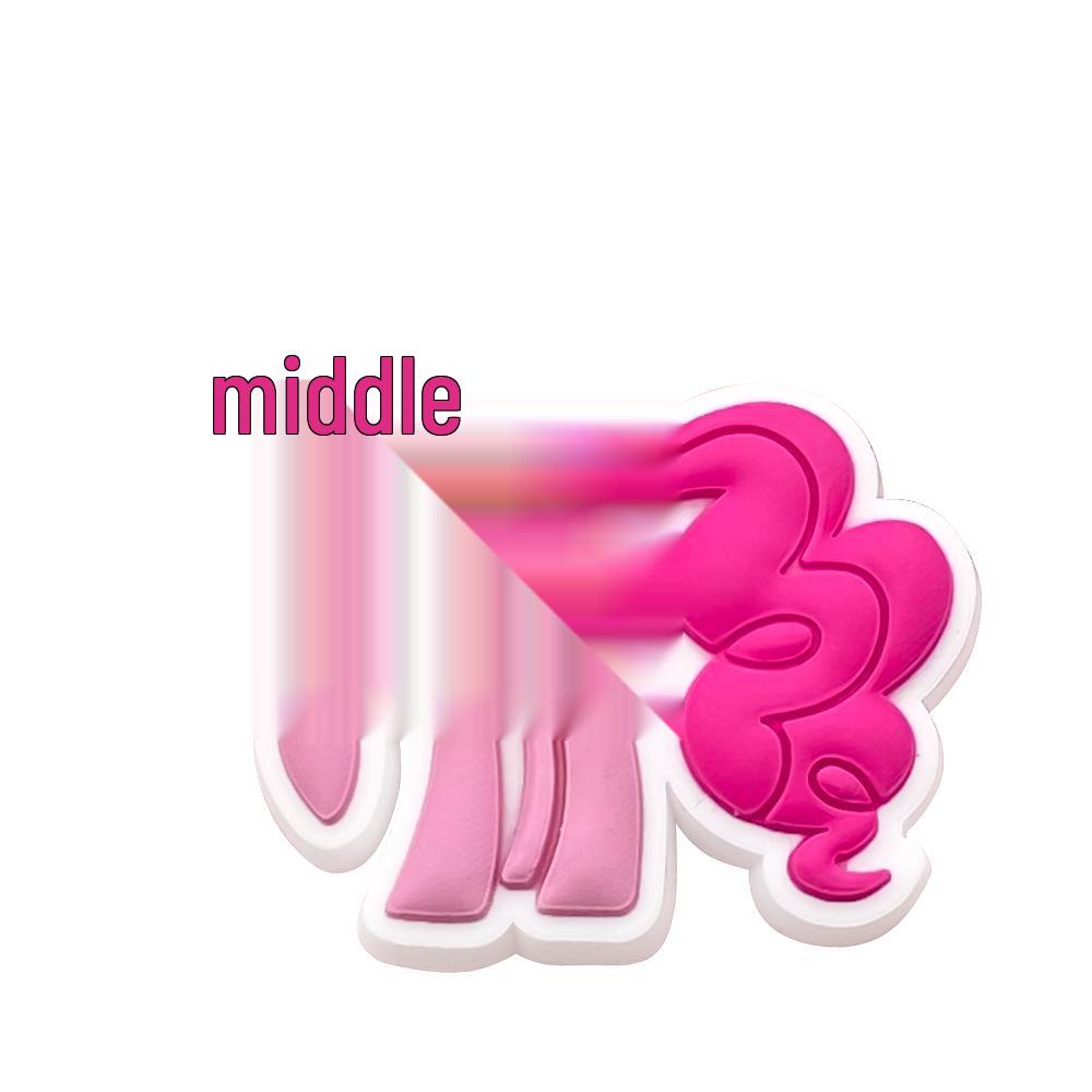 Мультяшные наклейки и аксессуары My Little Pony: Чехол для телефона, Заколка для волос, Украшения для игрушек, Мягкие резиновые наклейки