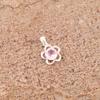 Morganite Gemstone Jewelry, 925 Solid Sterling Silver Pendant, Handmade Designer Silver Pendant For Wedding Gift