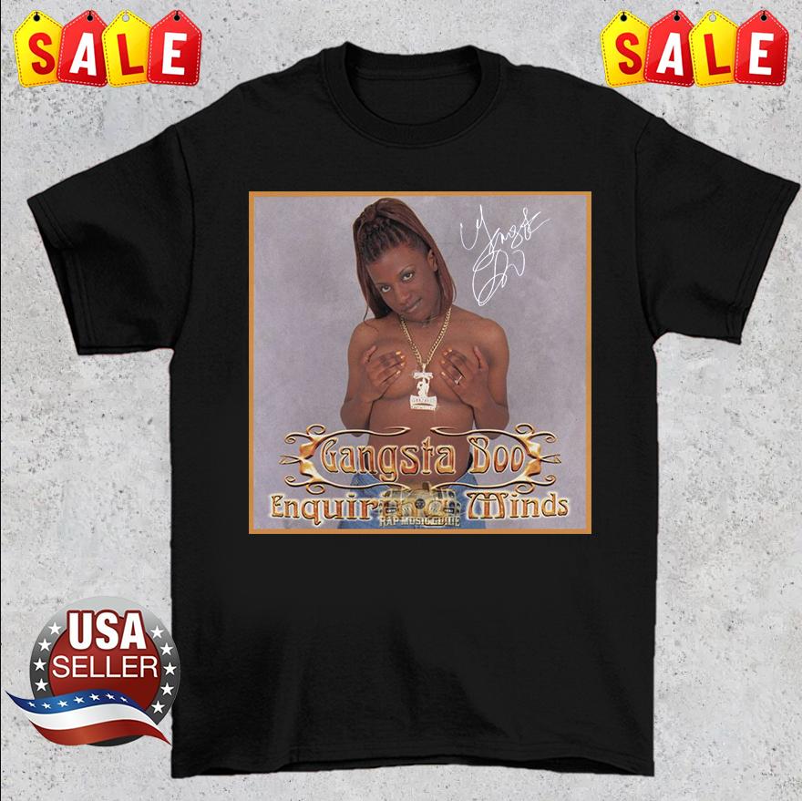 Постер Альбома Gangsta Boo, Футболка Унисекс с Автографом, Все Размеры