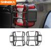SHINEKA Lamp Hoods For Jeep Wrangler JL Car Tail Light Decorative Taillight Cover Guard Sticker For Jeep Wrangler JL