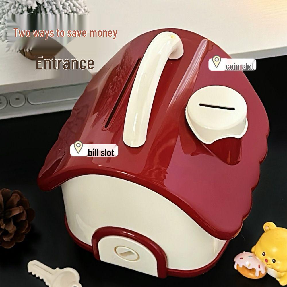 Large Capacity Cute Cartoon Piggy Bank for Children and Adults