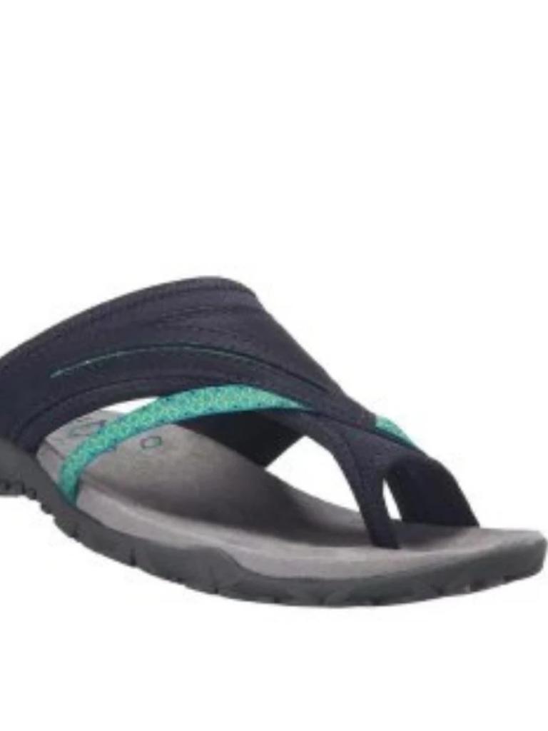 2024 летние женские босоножки на танкетке, ортопедические сандалии премиум-класса с открытым носком, винтажная нескользящая кожаная повседневная женская обувь на платформе в стиле ретро