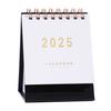 2025 Desk Calendar Annual Planner Standing Flip Calendar with Coil To-Do List