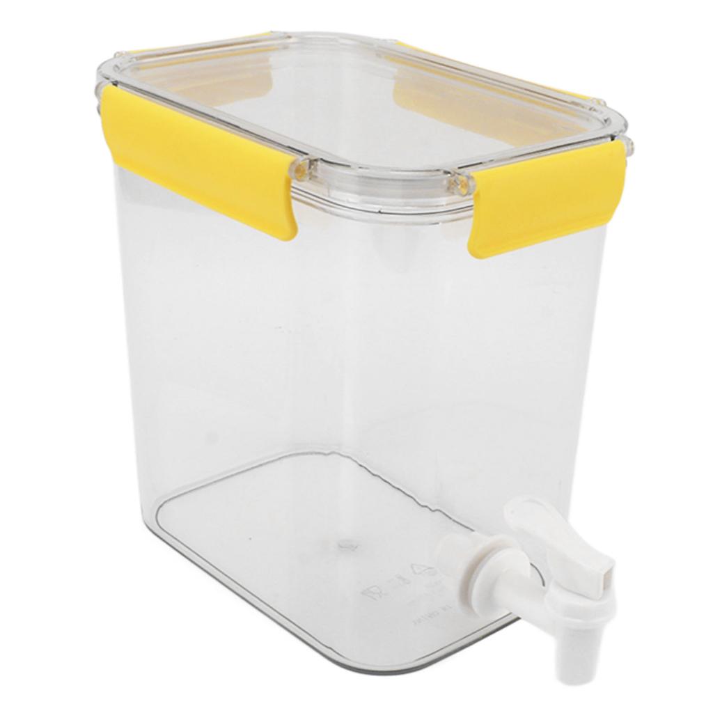 Refrigerator Cold Kettle 3.5L with Faucet Multifunctional PET Economical Practical Fridge Beverage