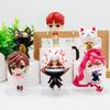 6 шт. Аниме Dandadan Статуэтка Erkallen Модель Q Версия Фигурка ПВХ Модель Игрушка Коллекционная Украшение Настольный Подарок. Подарки-игрушки