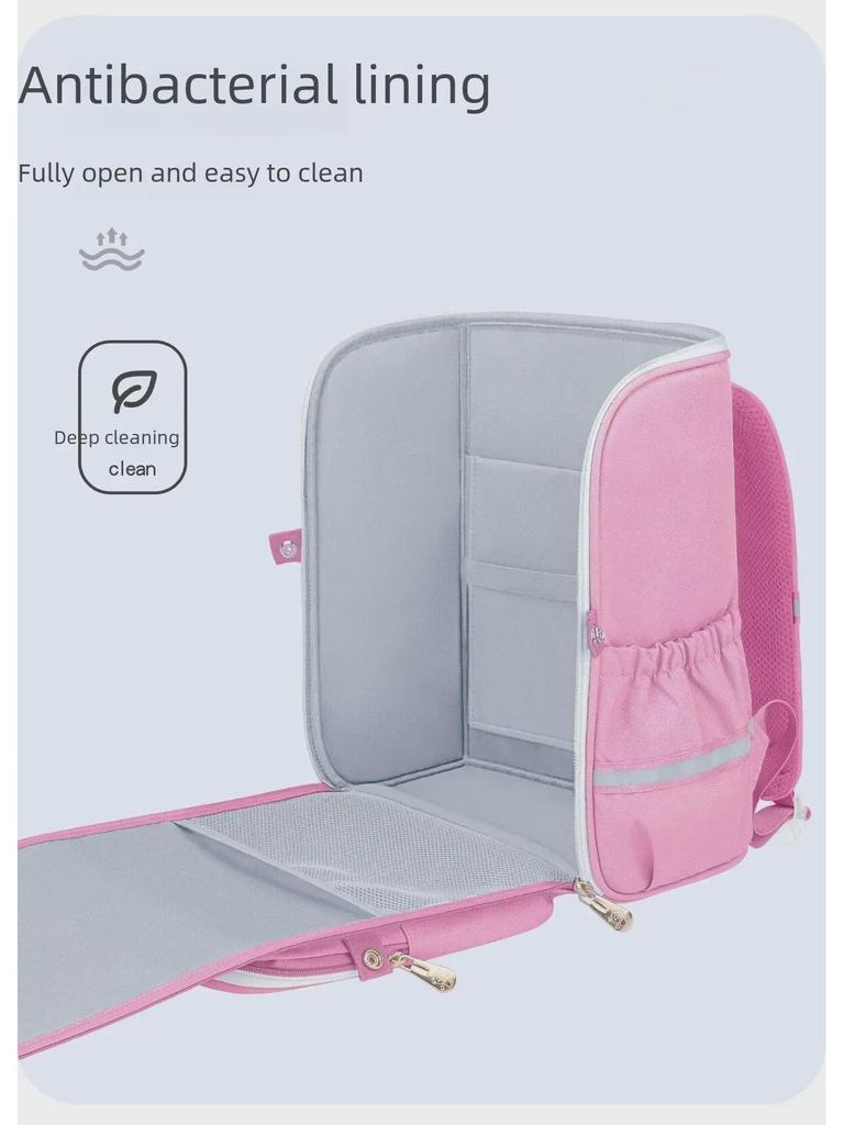 Сверхлегкие школьные рюкзаки 2023 года для мальчиков и девочек, 1–6 классы: Защита позвоночника и снижение нагрузки