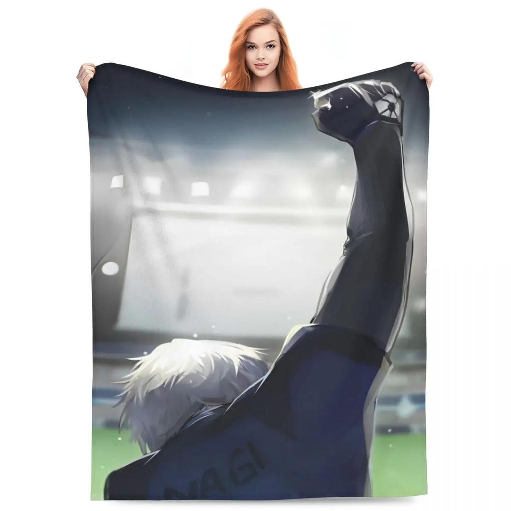 Синяя Тюрьма 2 Одеяла Манга Аниме Плюшевое Новинка Дышащее Накидное Одеяло для Дома Ресторана Весна/Осень