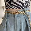 Metal Chain Waist Chain Female Hip Hop Style Metal Pin Buckle Hipster Cool Jeans Belt Belt