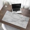 Gaming Mouse and Keyboard Pad Marble Texture 100x50 cm