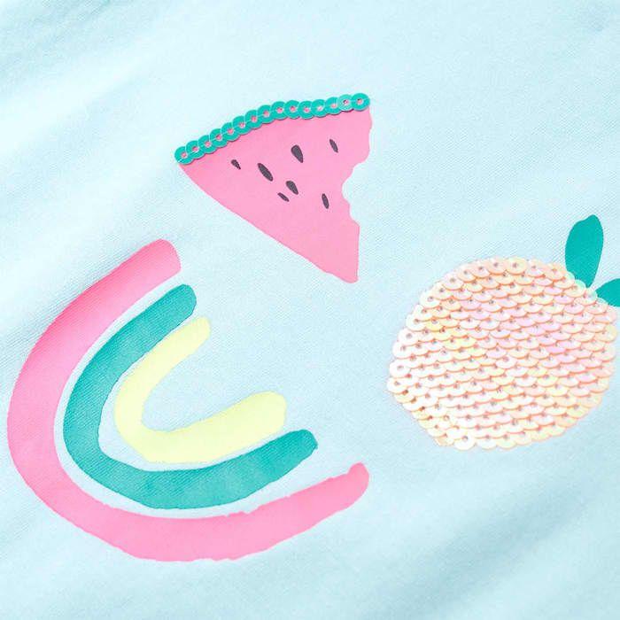 T-shirt pour enfants aqua clair 92/104/116/128/140