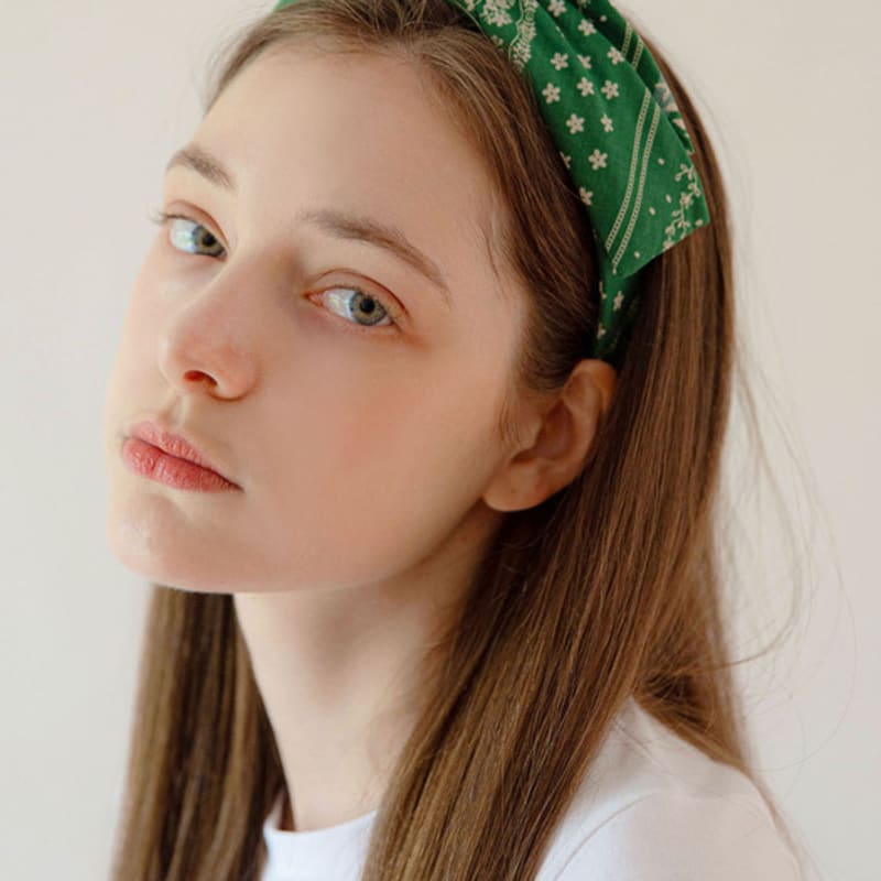 Жан Поль Кларисс Повязка для волос с цветочным узором JP-22-097HB