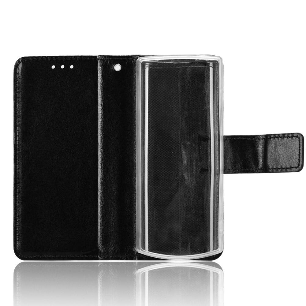 Phone Case for Nokia 105 4G (2023) Crazy Horse Texture PU Leather Anti-drop Wallet Stand Cover